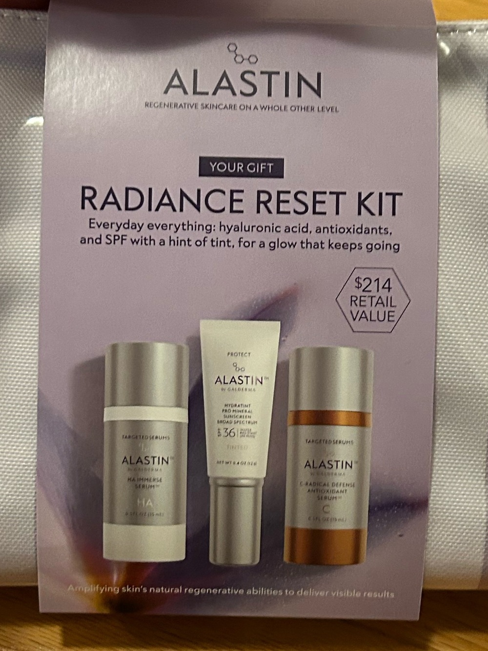 NWT ALASTIN gift set with three best selling skin care travel size products. - Picture 6 of 16